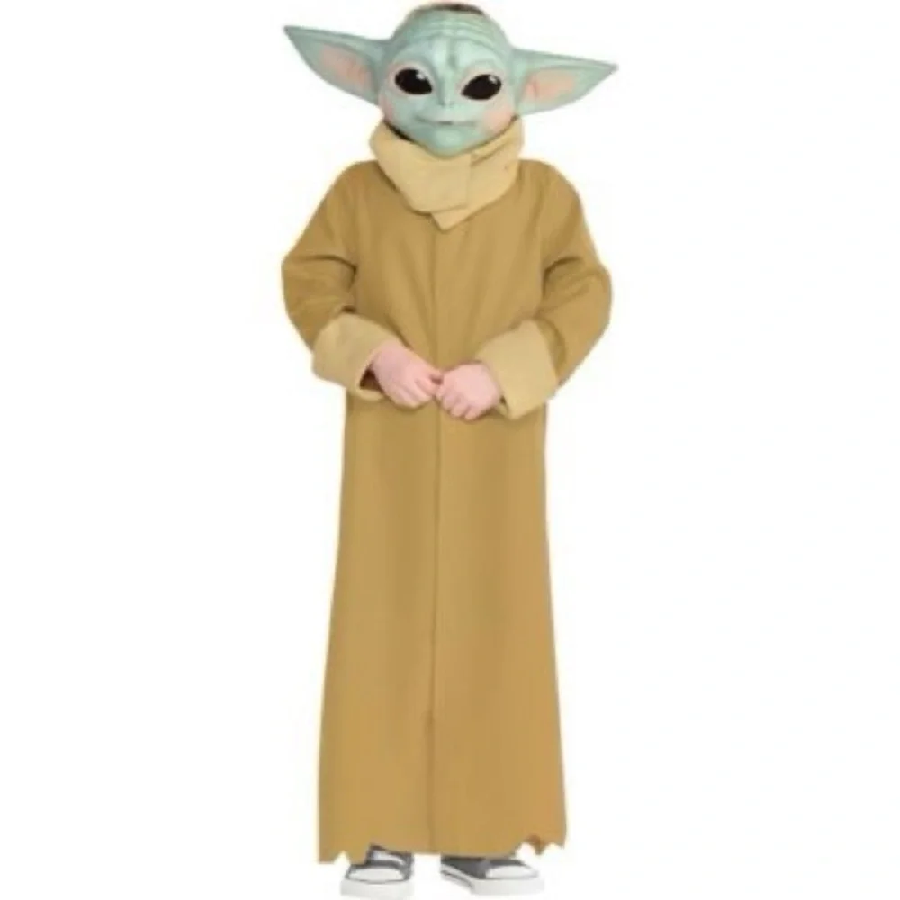Star Wars Grogu Mandalorian Kids Costume NWT toddler 3/4 - Picture 1 of 5
